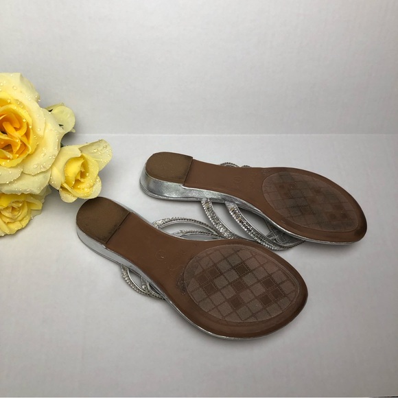 Dream Pairs Women Fashion Rhinestone Design Slides Sandals - Picture 5 of 5